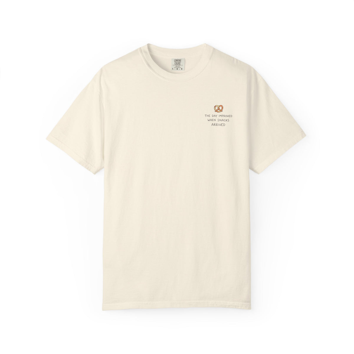 The Day Improved When Snacks Arrived T-Shirt