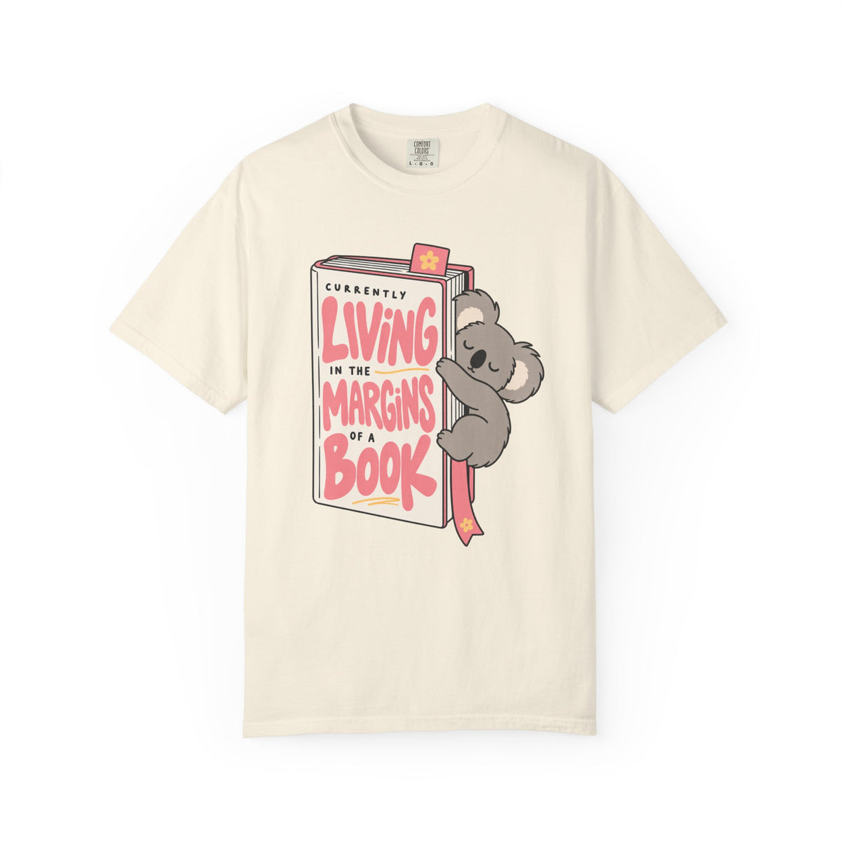 Currently Living In The Margins Of A Book T-Shirt