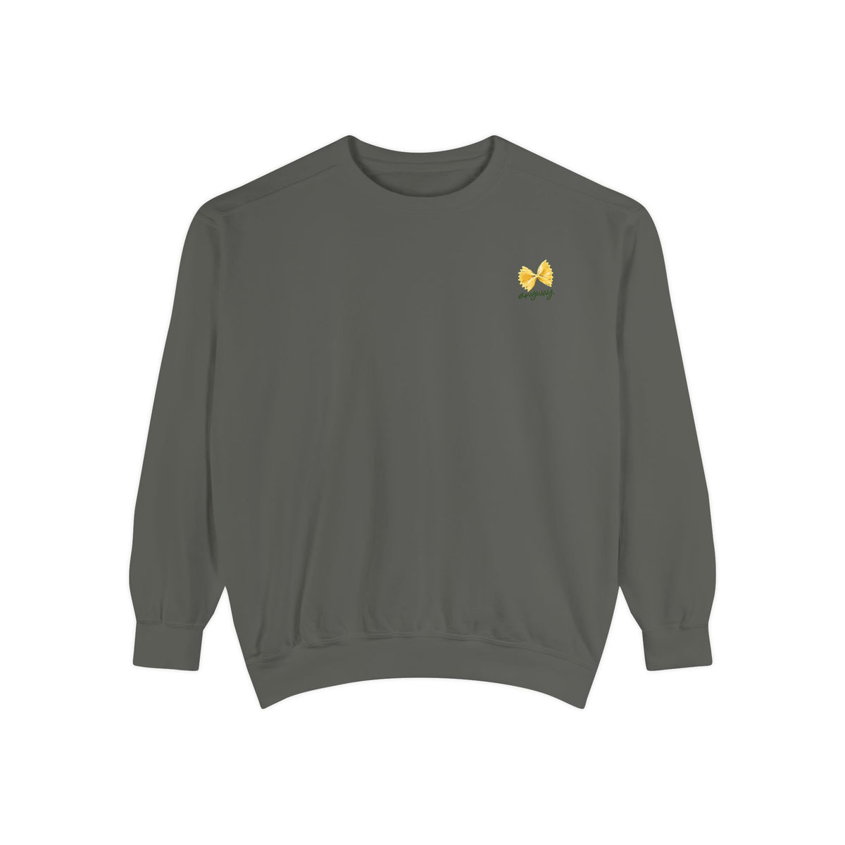 Cried A Little. Had Pasta After Sweatshirt