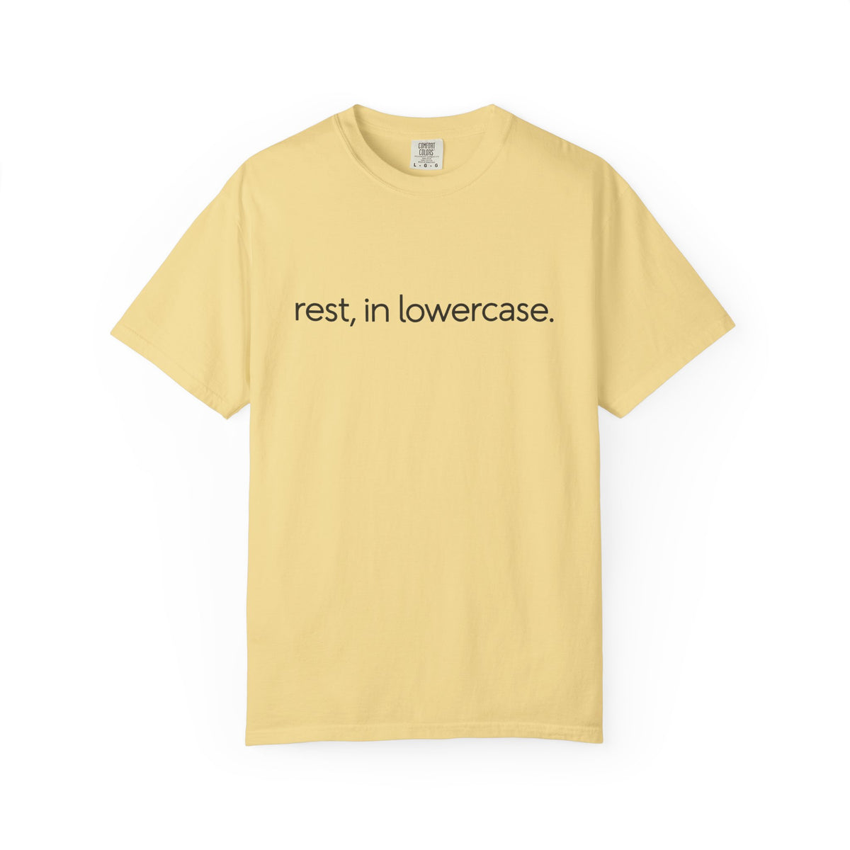 rest, in lowercase T-Shirt