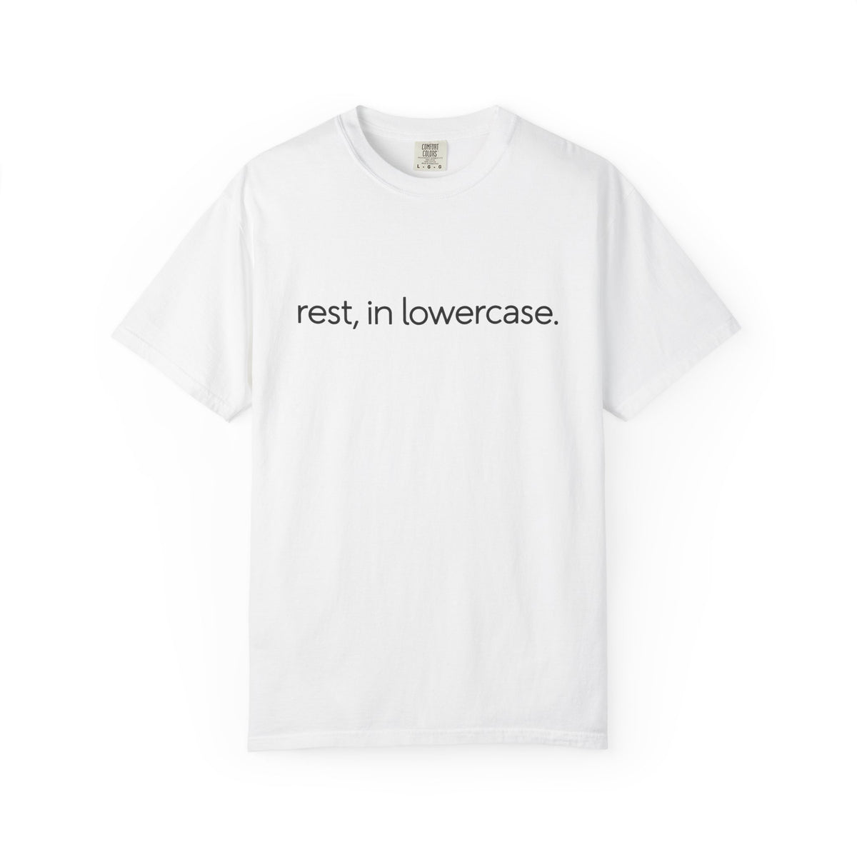 rest, in lowercase T-Shirt