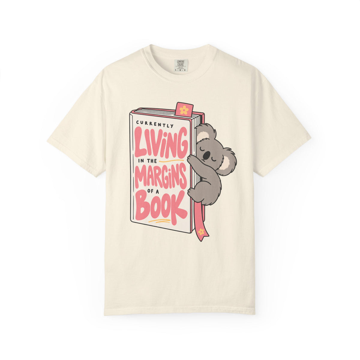 Currently Living In The Margins Of A Book T-shirt