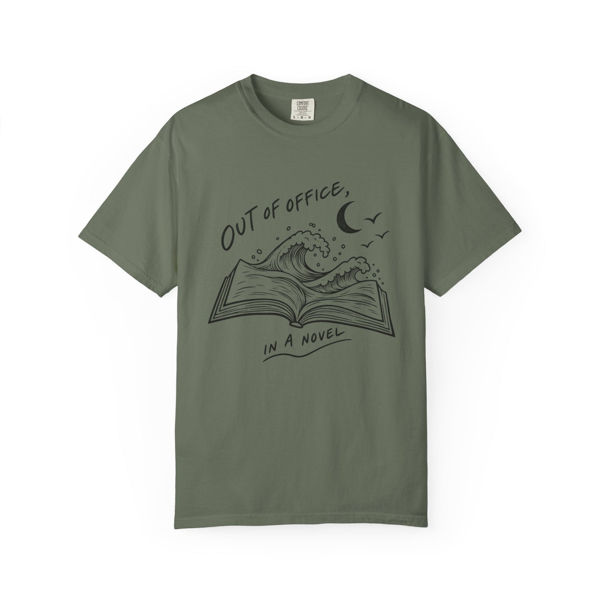 Out Of Office, In A Novel T-Shirt