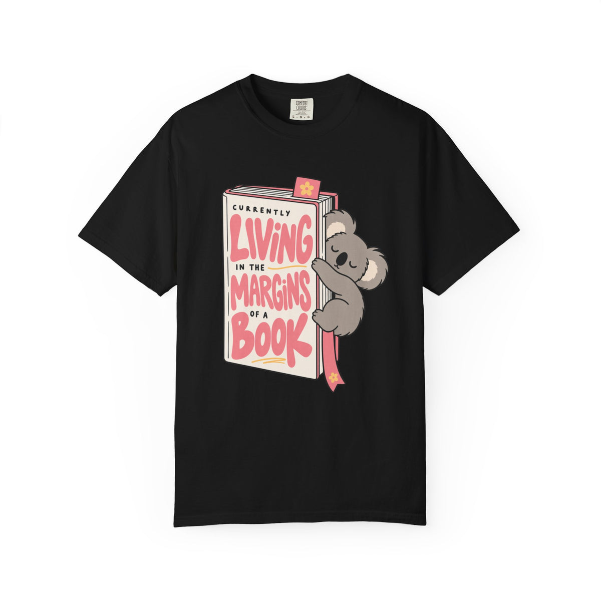 Currently Living In The Margins Of A Book T-Shirt