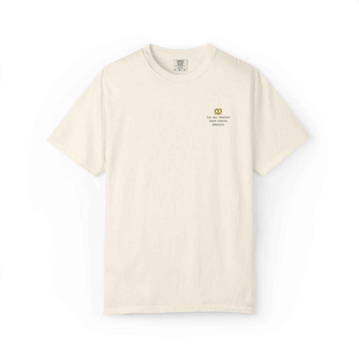 The Day Improved When Snacks Arrived T-shirt