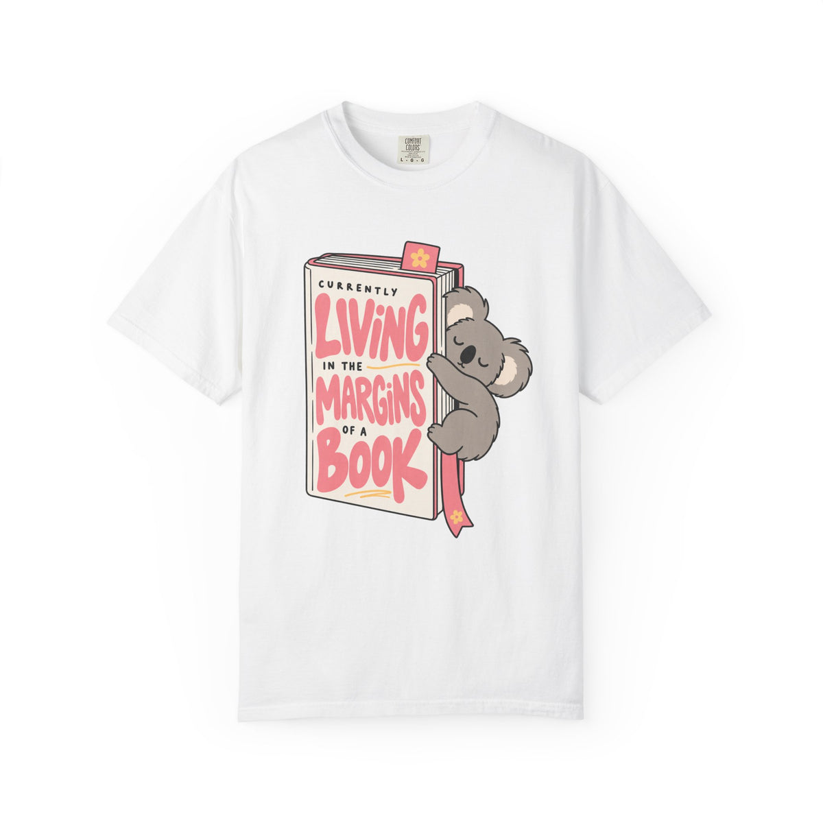 Currently Living In The Margins Of A Book T-Shirt