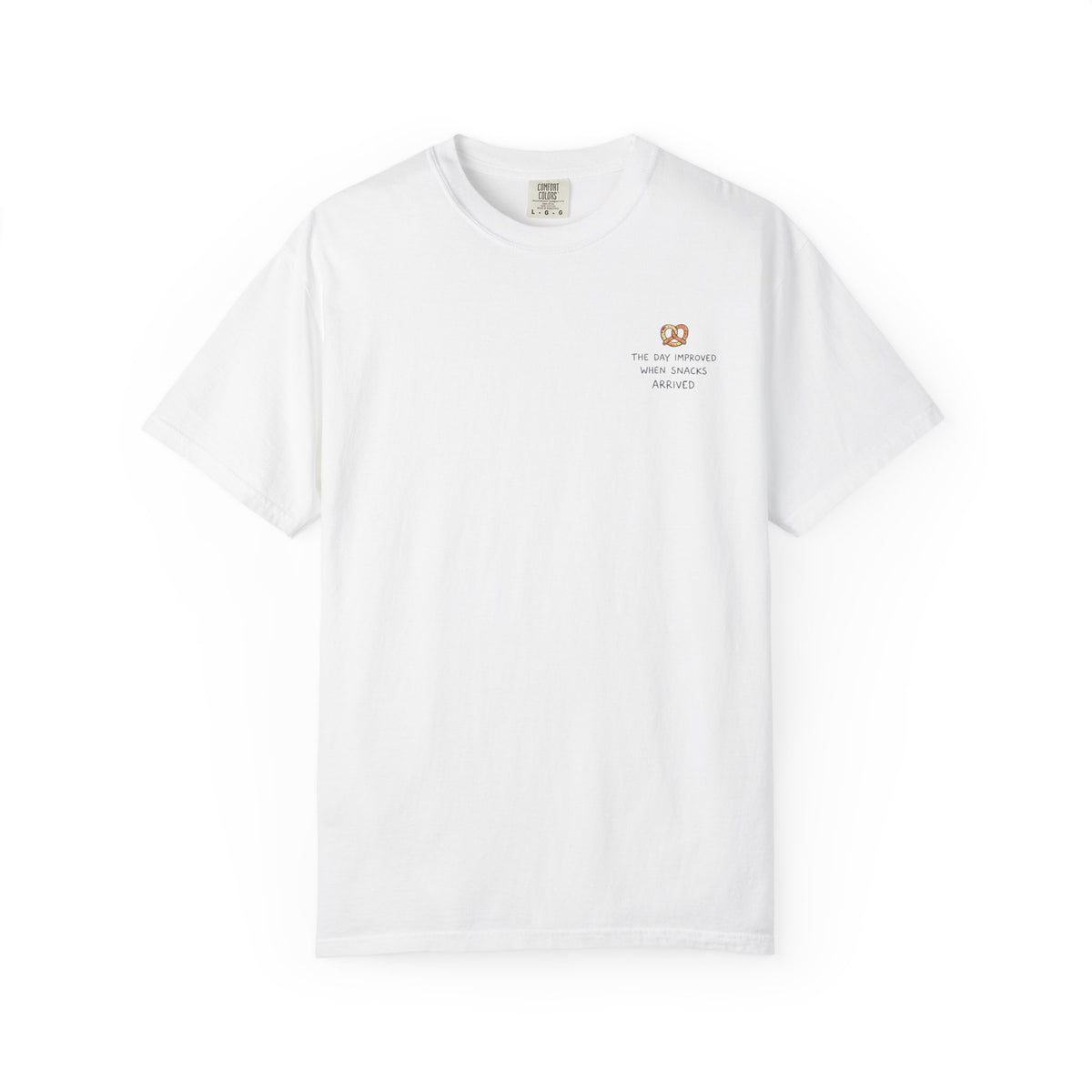 The Day Improved When Snacks Arrived T-Shirt