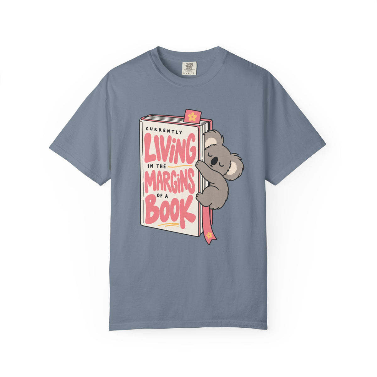 Currently Living In The Margins Of A Book T-Shirt
