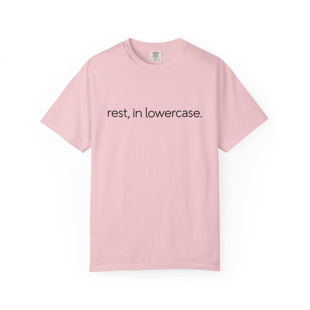rest, in lowercase T-Shirt