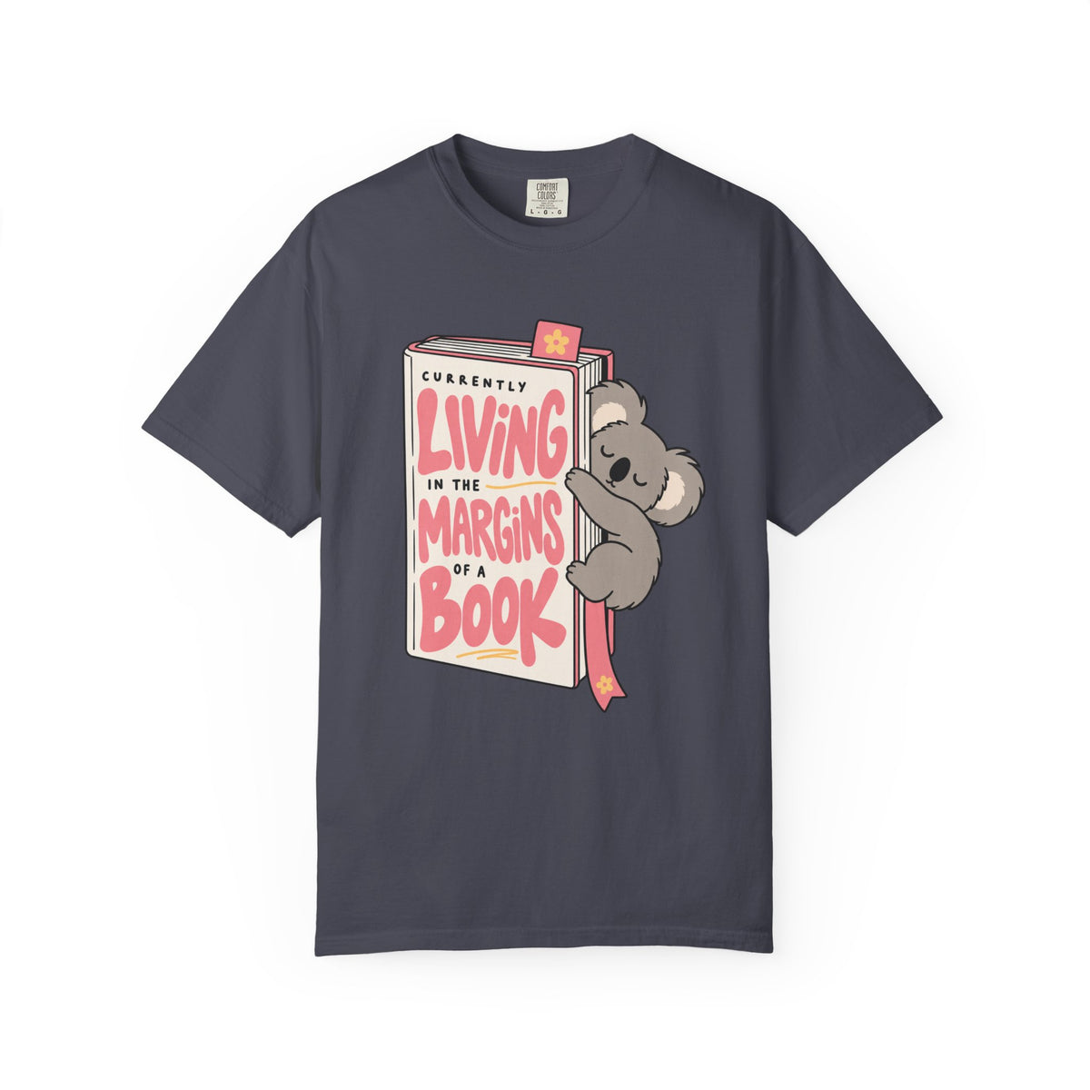 Currently Living In The Margins Of A Book T-Shirt