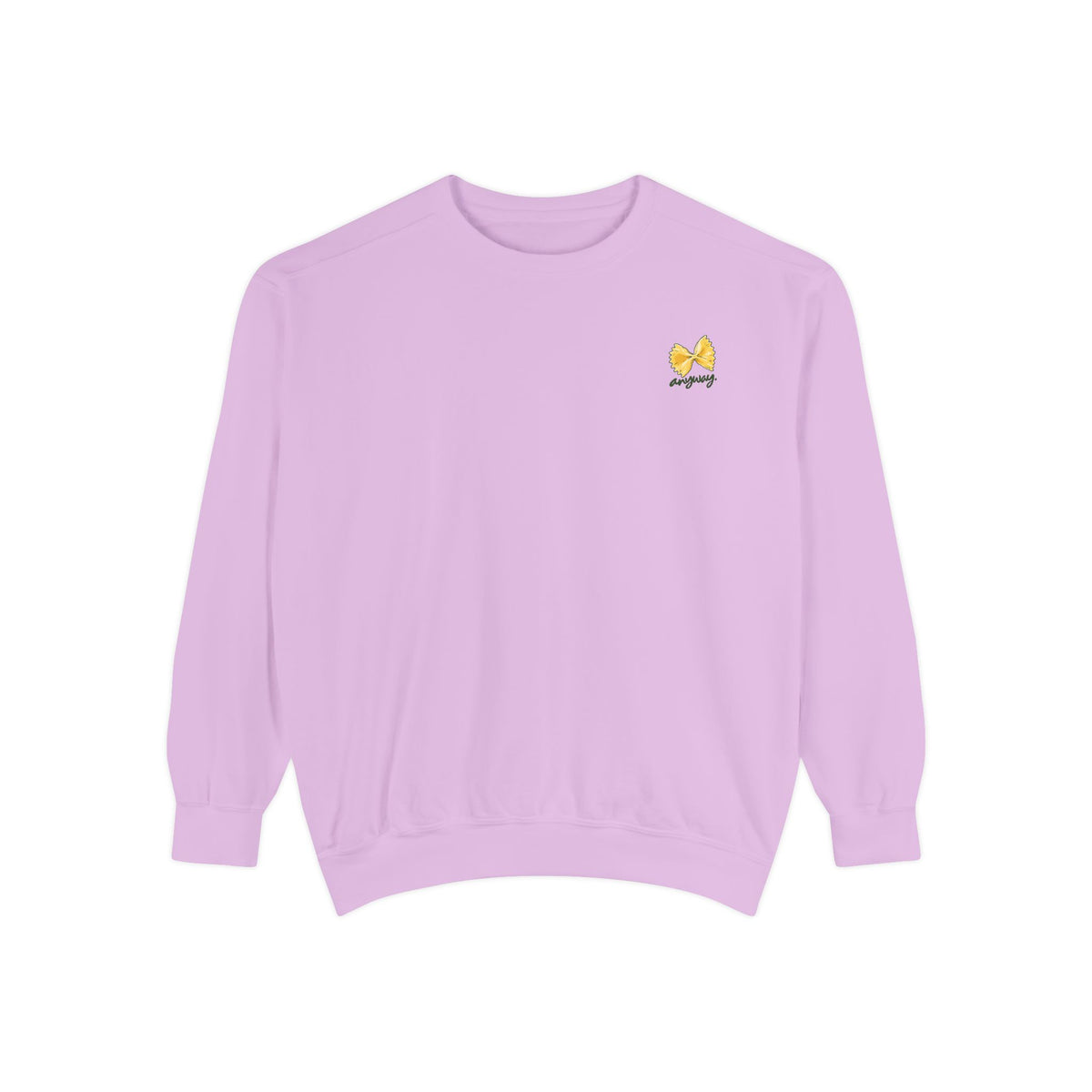 Cried A Little. Had Pasta After Sweatshirt