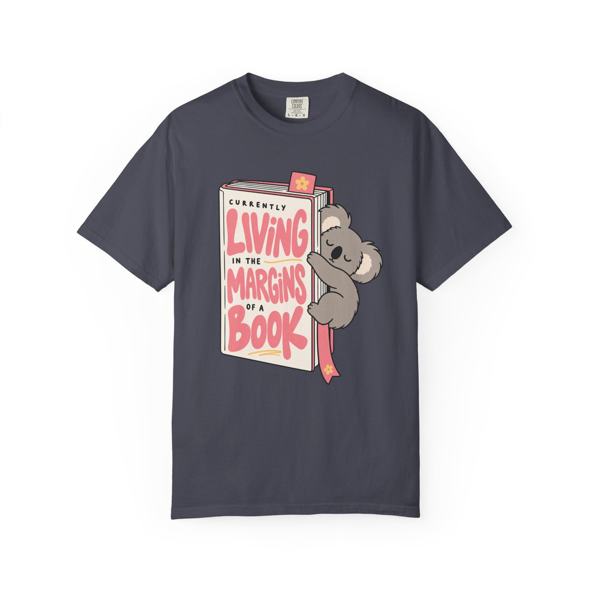 Currently Living In The Margins Of A Book T-Shirt