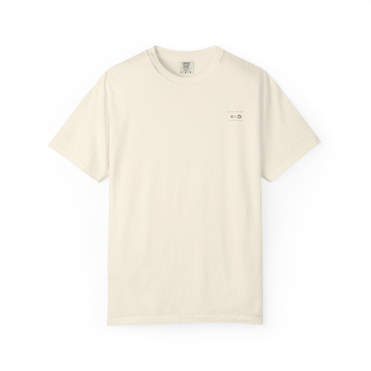 Social Battery On Tea Break T-Shirt